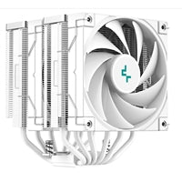 DeepCool AK620 WH Dual Tower CPU Cooler White 260W 6 Heat Pipes DeepCool AK620 WH Dual Tower CPU Cooler White 260W 6 Heat Pipes